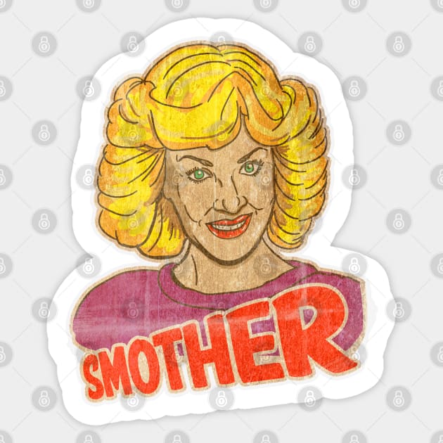 Yes Smother Sticker by silentrob668